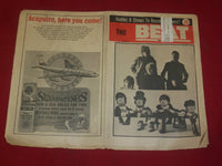 1967 DEC 2 THE BEAT NEWSPAPER-THE BEATLES-STONES -PHOTOS, ARTICLES & ADS-NP 3924
