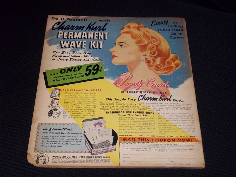1944 JANUARY MOVIES MAGAZINE - CAROLE LANDIS FRONT COVER - E 14203
