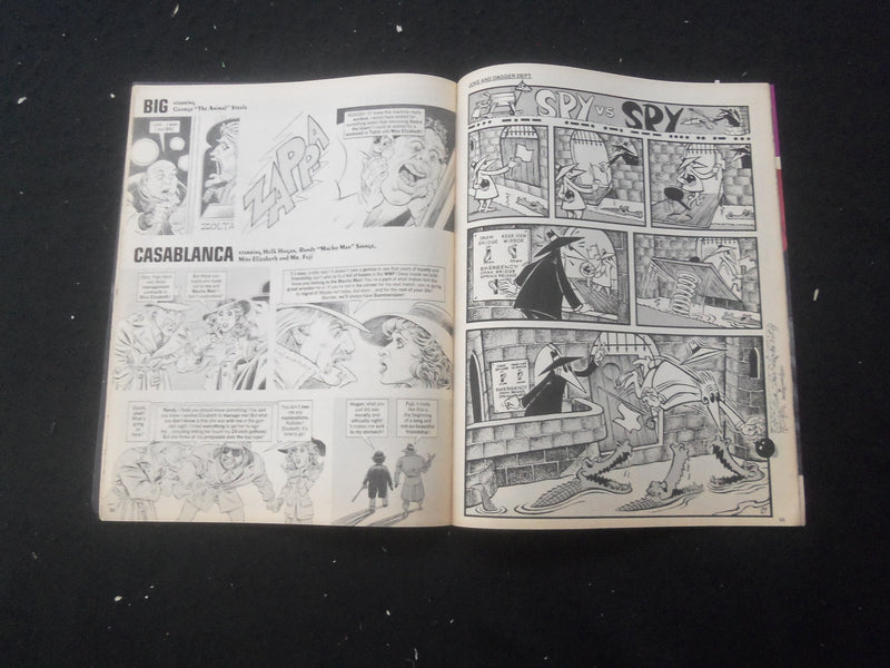 1989 MARCH MAD MAGAZINE - ILLUSTRATED COVER AND STORIES - SP 961P