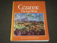 1977 CEZANNE THE LATE WORK BOOK - SOFTCOVER - NICE PRINTS - KD 2062Q