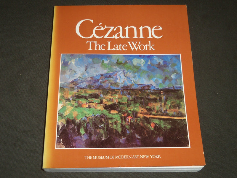 1977 CEZANNE THE LATE WORK BOOK - SOFTCOVER - NICE PRINTS - KD 2062Q