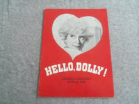 1967 HELLO, DOLLY! PROGRAM - CAROL CHANNING - DENVER AUDITORIUM THEATRE - J 7634