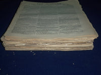 1878 THE ACADEMY WEEKLY REVIEW OF LITERATURE LOT OF 20 ISSUES - LONDON - O 2382