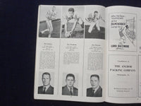1960 OCTOBER 15 NAVY-AIR FORCE FOOTBALL PROGRAM - BALTIMORE STADIUM - K 141