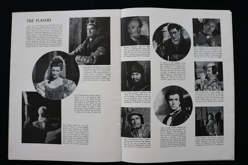 1948 LAURENCE OLIVIER PRESENTS HAMLET PROGRAM - K 2289
