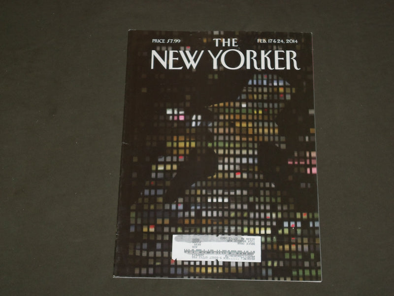 2014 FEBRUARY 17 & 24 THE NEW YORKER MAGAZINE - ILLUSTRATED COVER - NY 2266