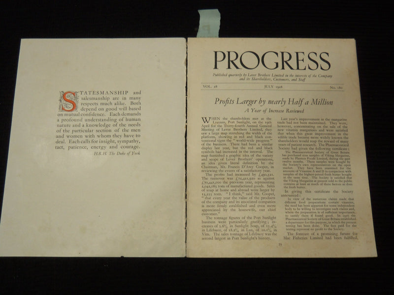 1928-1929 LEVER BROTHER'S MAGAZINE LOT OF 5 ISSUES - NICE ADS - O 1780E