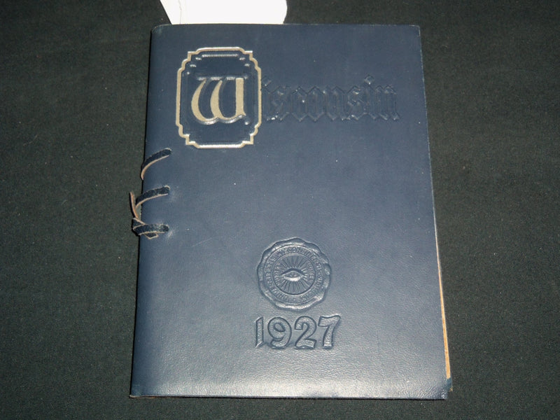 1927 WISCONSIN COMMENCEMENT WEEK BOOK - J 9021