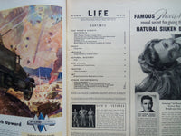 1943 JUNE 28 LIFE MAGAZINE - WAR SOUVENIR - L 345