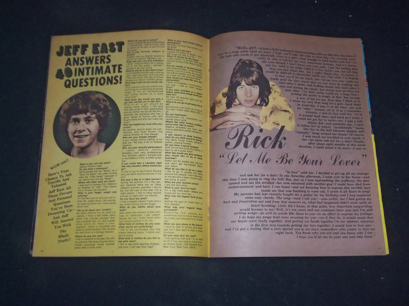 1974 FEBRUARY SPEC MAGAZINE - DONNY OSMOND, DAVID CASSIDY, AND MORE - SP 8644