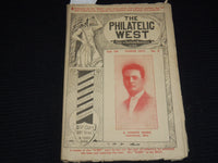 1913 MARCH PHILATELIC WEST MAGAZINE VOL 58 NO. 2 - E. VERNON MOORE COVER- J 9893