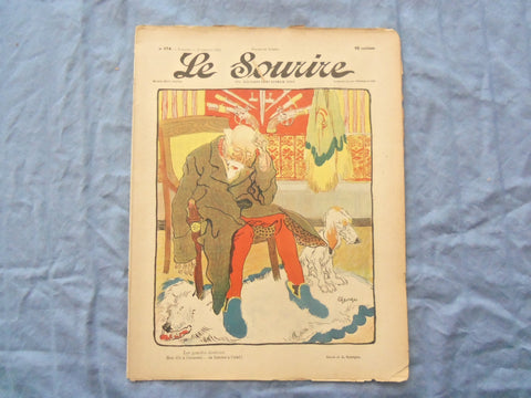 1903 FEB 21 LE SOURIRE MAGAZINE - ILLUSTRATED COMEDY - FRENCH TEXT - SP 4865K
