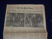 1963 NOVEMBER 24 THE NEW YORK TIMES - KENNEDY BODY LIES IN WHITE HOUSE - NP 2997