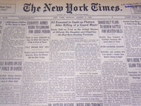 1939 AUGUST 7 NEW YORK TIMES - 53 EXECUTED IN SPAIN - NT 3682