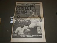 1998 MAY 18 NEW YORK DAILY NEWS - NY YANKEES DAVID WELLS PERFECT GAME - NP 3055