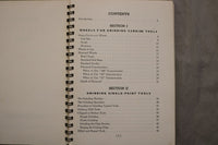 1950'S GRINDING CARBIDE TOOLS CATALOG - K 3450