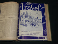 1941 NOV-1942 OCT TRAVEL MAGAZINE BOUND VOLUME - GREAT COVERS - KD 5989