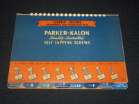 1943 PARKER-KALON QUALITY CONTROLLED SELF TAPPING SCREWS CATALOG - KD 3912K