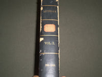 1844 AUGUST 10-OCTOBER 26 LITTELL'S LIVING AGE BOUND VOLUME NO. 2 - KD 4545