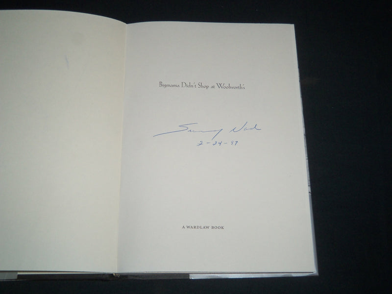 1996 BIGMAMA DIDN'T SHOP AT WOODWORTH'S BOOK SIGNED BY SUNNY NASH - KD 5530