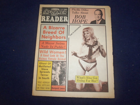 1973 MAY 13 NATIONAL INFORMER WEEKLY READER NEWSPAPER - HOPE-DILLER - NP 7336