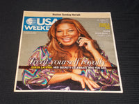 2012 JANUARY 6 BOSTON SUNDAY HERALD USA MAGAZINE - QUEEN LATIFAH - E 4892