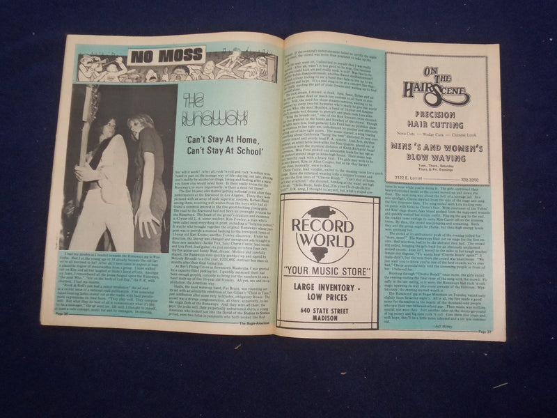 1976 SEPTEMBER 10 BUGLE AMERICAN MAGAZINE - WOMEN ON THE DOCKS - J 9451