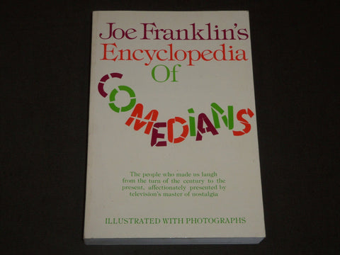1979 JOE FRANKLIN'S ENCYCLOPEDIA OF COMEDIANS BOOK - FIRST EDITION - KD 202