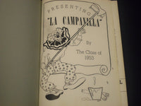 1953 LA CAMPANILLA COLLEGE HIGH SCHOOL YEARBOOK - MONTCLAIR NEW JERSEY - YB 277