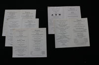 1928 RIVOLI UNITED ARTISTS MOVIE PROGRAMS - NEGRI - LOT OF 5 - K 1973