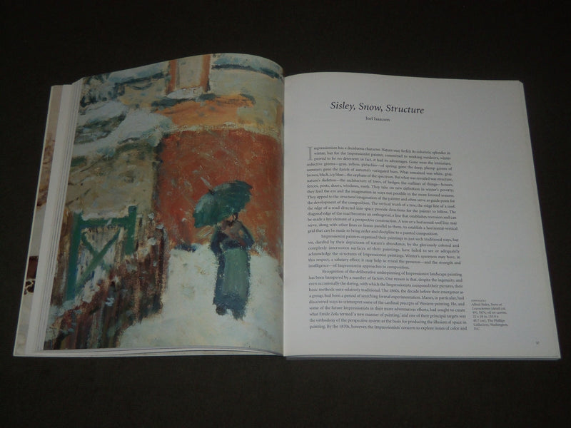1998 IMPRESSIONISTS IN WINTER - EFFETS DE NEIGE SOFTCOVER BOOK - I 1541