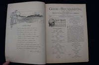 1892 SEPTEMBER GOOD HOUSEKEEPING MAGAZINE -ILLUSTRATED COVER & STORIES - E 11738