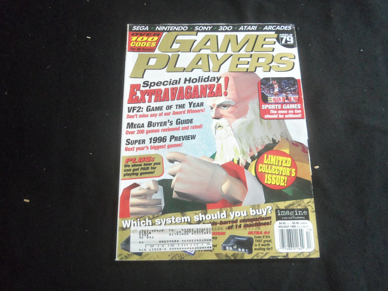 1995 HOLIDAY GAME PLAYERS MAGAZINE - VIDEO GAMES - B 5536E