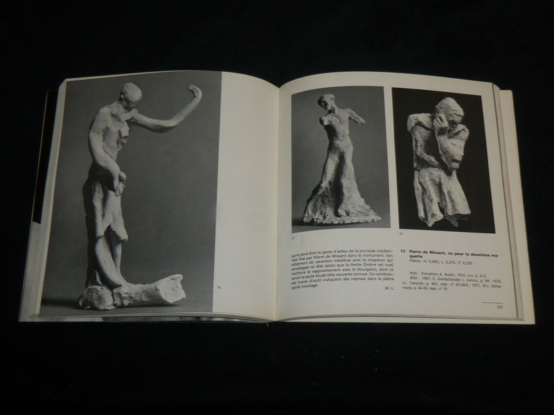 1977 AUGUSTE RODIN LE MONUMENT DES BOURGEOIS DE CALAIS SOFTCOVER BOOK - R 707J