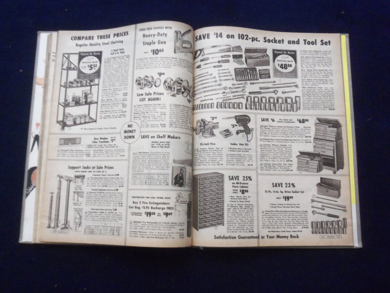1962 MONTGOMERY WARD 90TH ANNIV. SALE CATALOG -HARDCOVER- KANSAS CITY,MO - R 96B