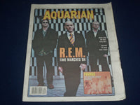 2003 OCTOBER 1-8 AQUARIAN WEEKLY NEWSPAPER - R. E. M. GROUP COVER - J 1121