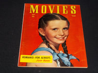 1947 JULY MOVIES MAGAZINE - MARGARET O'BRIEN FRONT COVER - E 14154