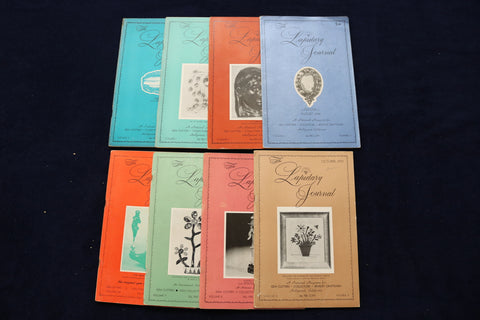 1948-1958 THE LAPIDARY JOURNAL - LOT OF 8 - O 3357