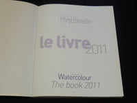 2011-2012 FRENCH WATERCOLOUR BOOK LOT OF 2 - SOFTCOVER - O 2351G