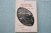 1956 SEP 29 DENISON UNIVERSITY VS. MT. UNION COLLEGE FOOTBALL PROGRAM - K 3316