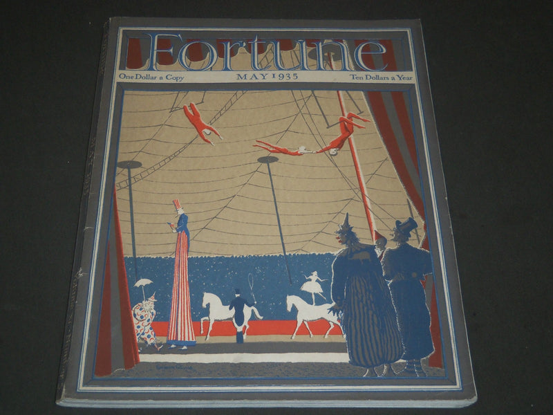 1935 MAY FORTUNE MAGAZINE - GREAT COVER & ADS - F 63