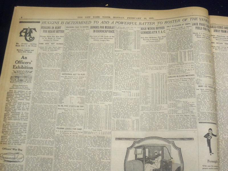 1918 FEBRUARY 18 NEW YORK TIMES - MARAUDING SOLDIERS IN CETROGRAD - NT 8245
