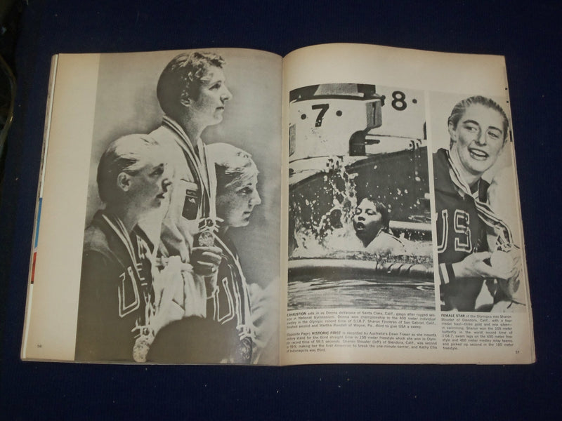 1964 OLYMPICS PICTORIAL REPORT MAGAZINE - GREAT PHOTOS - B 6485