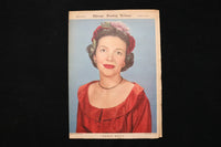 1951 JANUARY 21 CHICAGO SUNDAY TRIBUNE MAGAZINE - NANCY DAVIS COVER - E 26228