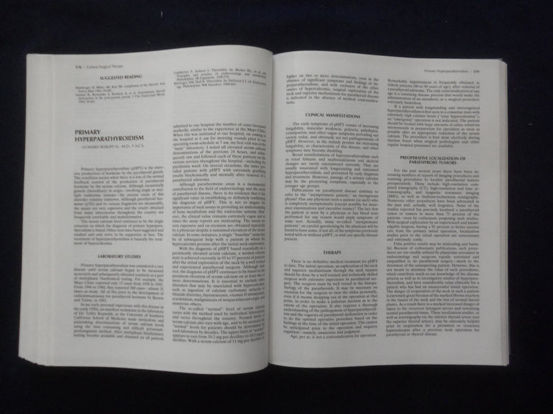 1992 CURRENT SURGICAL THERAPY HARDCOVER BOOK -4TH ED. -JOHN CAMERON MD.- KD 8894