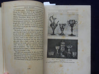 1935 OLD GLASS- EUROPEAN AND AMERICAN HARDCOVER BOOK BY N. HUDSON MOORE- KD 8625