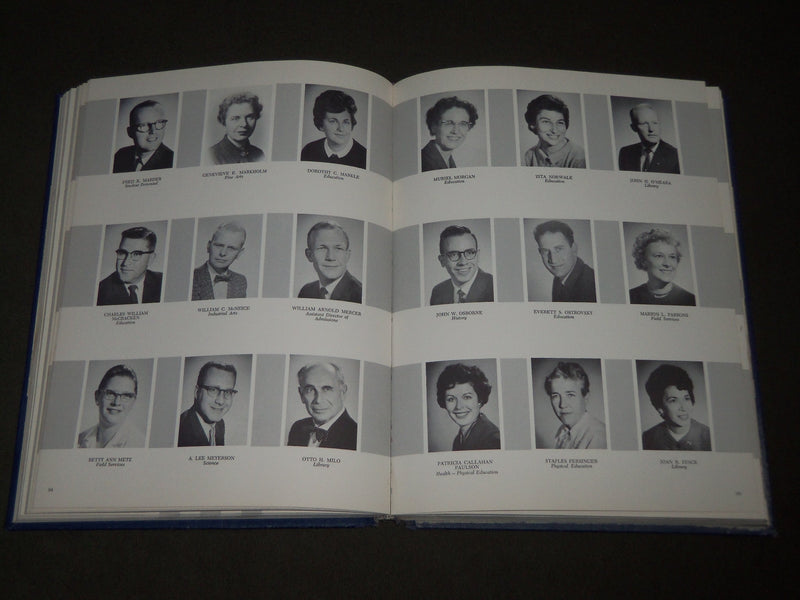 1963 MEMORABILIA NEWARK STATE COLLEGE YEARBOOK - NEW JERSEY - YB 1440