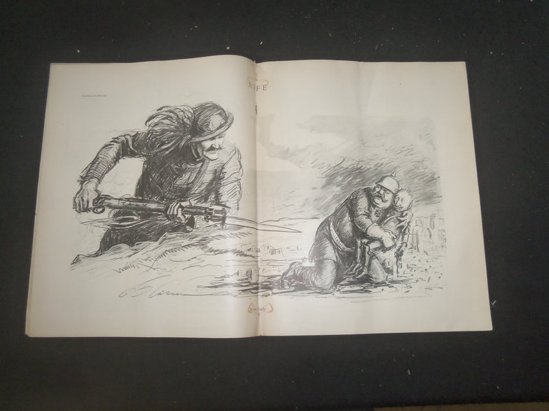1918 AUGUST 1 LIFE MAGAZINE - THE LOVE LETTER - L 767Q