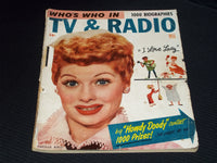 1953 WHO'S WHO IN TV & RADIO MAGAZINE - LUCILLE BALL COVER - E 13212