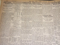 1921 JULY 11 NEW YORK TIMES - HARDING PROPOSES ARNAMENT PARLEY - NT 8700